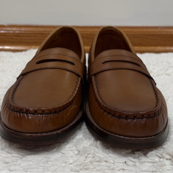 NWB Allen Edmonds Dylan Penny Loafer Walnut Sz 8.5 D Business Casual Preppy - Picture 8 of 16